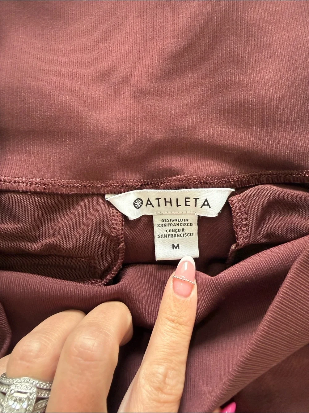 Athleta Women’s Burgundy Jogger Pants